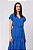 VESTIDO CATHY CREPE MYKONOS BLUE - Imagem 5