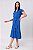 VESTIDO CATHY CREPE MYKONOS BLUE - Imagem 3