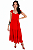VESTIDO CATHERINE CREPE VERMELHO - Imagem 1
