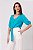 BLUSA FABIOLA TURQUESA - Imagem 6