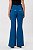 CALÇA FLARE CLÉO CREPE MYKONOS BLUE - Imagem 9