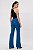 CALÇA FLARE CLÉO CREPE MYKONOS BLUE - Imagem 3