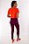 BLUSA T-SHIRT LINHO - CORAL - Imagem 3
