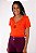 BLUSA T-SHIRT LINHO - CORAL - Imagem 1