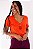 BLUSA T-SHIRT LINHO - CORAL - Imagem 6