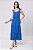VESTIDO CATHERINE CREPE MYKONOS AZUL - Imagem 1
