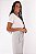 BLUSA T-SHIRT LINHO - OFF WHITE - Imagem 5