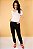 BLUSA T-SHIRT LINHO - BRANCO - Imagem 4