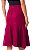 SAIA MIDI SUEDE CLARA - WINE - Imagem 9