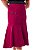 SAIA MIDI SUEDE CLARA - WINE - Imagem 2