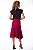 SAIA MIDI SUEDE CLARA - WINE - Imagem 8