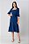 VESTIDO MIDI RAQUEL  - MARINHO - Imagem 1