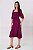 VESTIDO MIDI RAQUEL PÚRPURA BERRY - Imagem 4