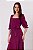 VESTIDO MIDI RAQUEL PÚRPURA BERRY - Imagem 3
