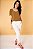 BLUSA CREPE MEGAN - GOLD - Imagem 1