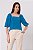 BLUSA RAFAELA AZUL MEDITERRÂNEO - Imagem 1