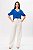 BLUSA DEC.V MALU MYKONOS BLUE - Imagem 4