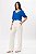 BLUSA DEC.V MALU MYKONOS BLUE - Imagem 5
