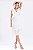VESTIDO MIDI DECOTE V OFF WHITE AYLA - Imagem 2