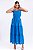 VESTIDO MIDI LONGO ALÇA AYLA MYKONOS BLUE - Imagem 3