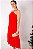 VESTIDO MIDI CREPE VERMELHO ISABELLY - Imagem 4