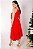 VESTIDO MIDI CREPE VERMELHO ISABELLY - Imagem 9