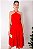 VESTIDO MIDI CREPE VERMELHO ISABELLY - Imagem 3
