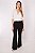 CALÇA FLARE CREPE PRETO AGATHA - Imagem 1
