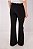CALÇA FLARE CREPE PRETO AGATHA - Imagem 5