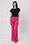 CALÇA FLARE SUEDE ROSA LARISSA - Imagem 7