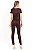 CALÇA SKINNY SUEDE MARROM MARIAH - Imagem 4