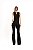REGATA SUEDE DETALHE PRETO LARISSA - Imagem 9