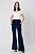 CALÇA FLARE PLUSH MARINHO CRIS - Imagem 1