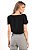 BLUSA CREPE MANGA CURTA PRETO JASMINE - Imagem 9