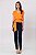 BLUSA VISCOSE ACETINADA ORANGE FLAME GIOVANA - Imagem 7