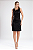 VESTIDO MIDI PRETO FANNY - Imagem 1