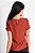 BLUSA CREPE MANGA CURTA MARROM PIETRA - Imagem 7