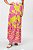SAIA VISCOSE ESTAMPADA LONGA FLOWER PRINT ROSA - Imagem 6