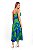 VESTIDO MIDI FLOWER PRINT AZUL - Imagem 7