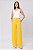 CALÇA CREPE RETA AMARELO ISABEL - Imagem 3