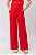 CALÇA CREPE RETA VERMELHO ISABEL - Imagem 5