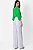BLUSA MANGA 3/4 CREPE VERDE CAMILA - Imagem 8