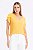BLUSA CREPE MANGA CURTA AMARELO LIA - Imagem 1