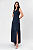 VESTIDO LONGO CREPE AZUL MARINHO ANA LIZ - Imagem 2