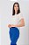BLUSA MANGA CURTA CREPE OFF WHITE JULLY ESSENTIAL - Imagem 7