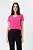 BLUSA MANGA CURTA CREPE DECOTE V ROSA CLARA - Imagem 4