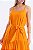 VESTIDO LONGO VISCOSE LARANJA MEL - Imagem 3