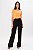 BLUSA CREPE MANGA CURTA LARANJA ALANA - Imagem 4