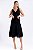 SAIA MIDI VISCOSE PRETO NEW PALOMA - Imagem 4
