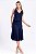 SAIA MIDI VISCOSE AZUL MARINHO NEW PALOMA - Imagem 3